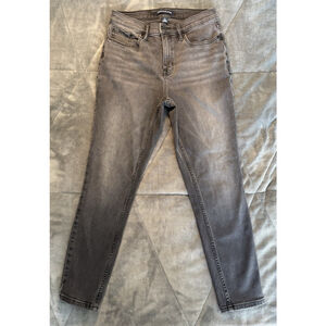 Calvin Klein Black High Rise Skinny Jeans Light Faded Wash Size 29